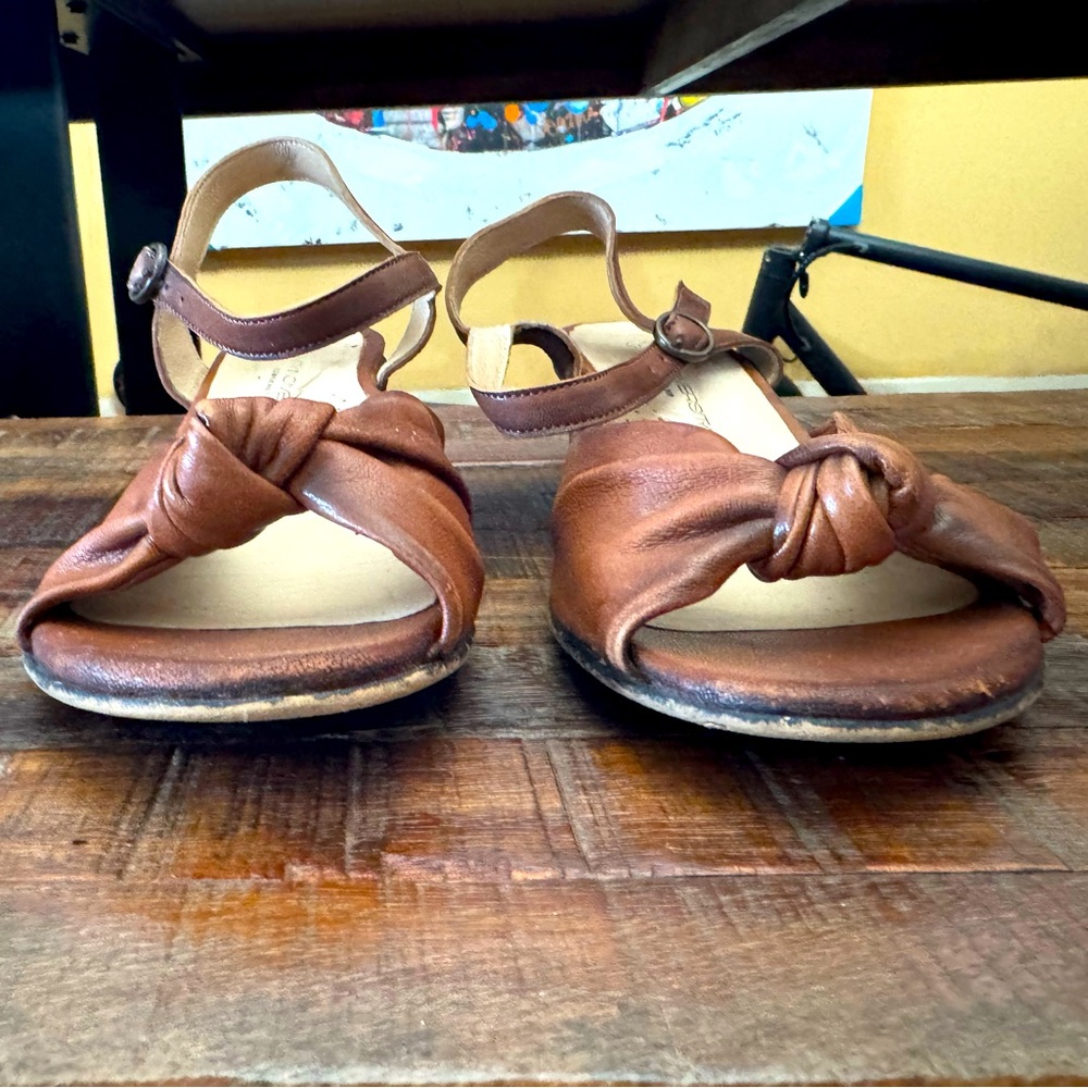 Unity In Diversity Leather Sandals - image 6